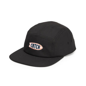 Catch Fish Happy Fish Camp Hat Black Snapback