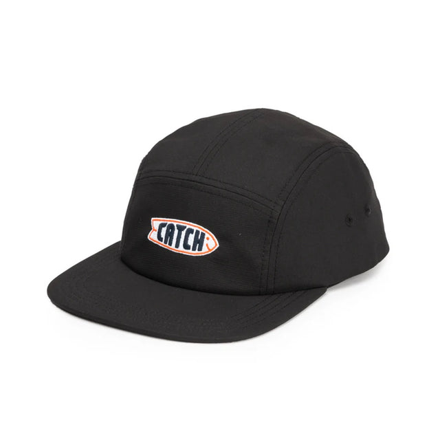 Catch Fish Happy Fish Camp Hat Black Snapback