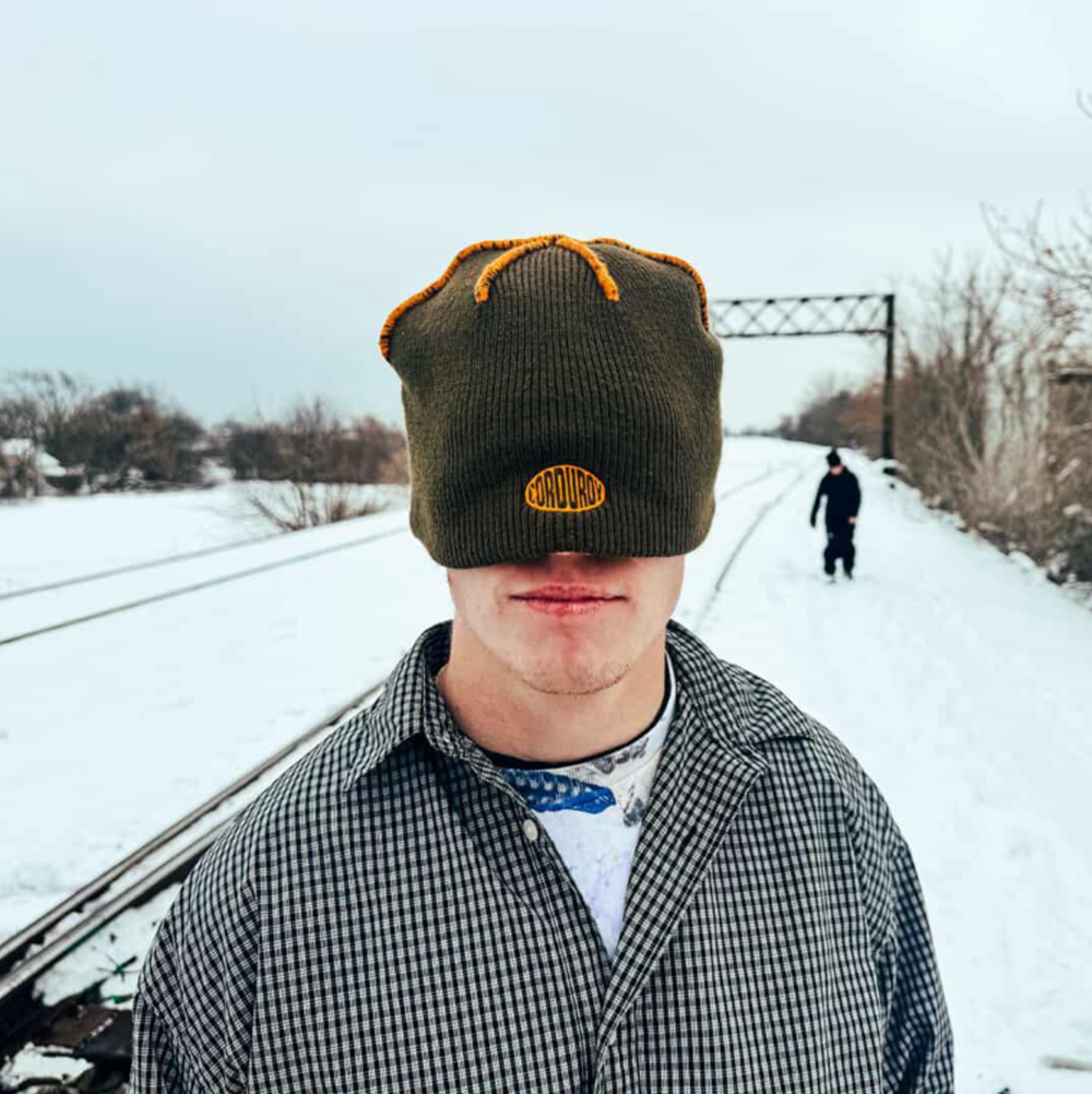 Corduroy Rumble Beanie Black