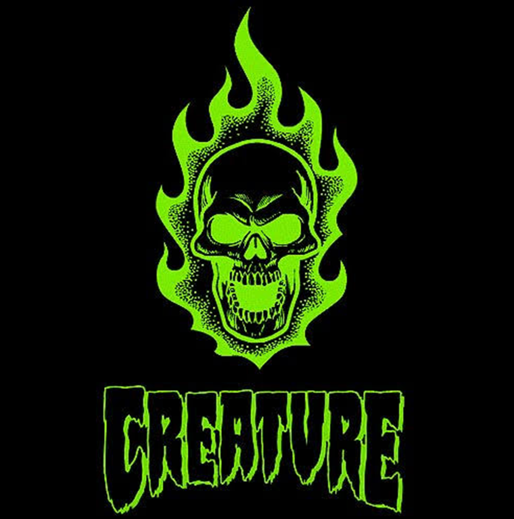Creature Provost Wasted Pro Skateboard Deck Orange 8.75x14.4WB