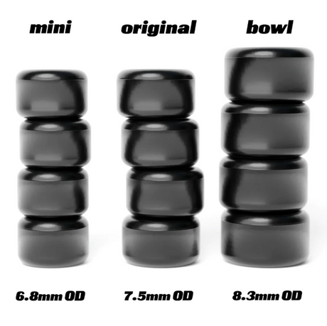 Delidecks Pro Fingerboard Wheels Mint 6.8mm Mini 95a