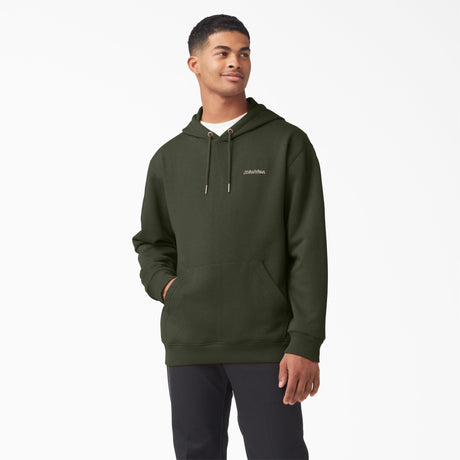 Dickies Skateboarding Union Hoodie Olive Green Small