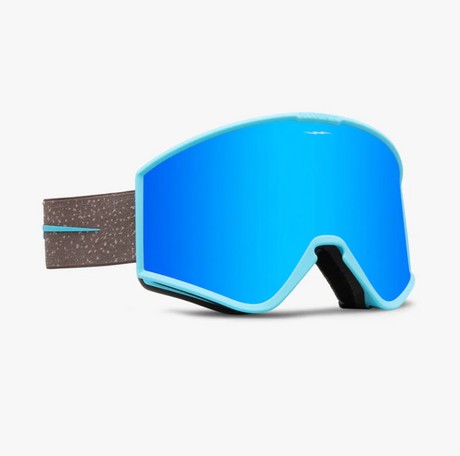 Electric EK1 Goggles (2 Lens) Delphi Speckle Yellow Blue Chrome
