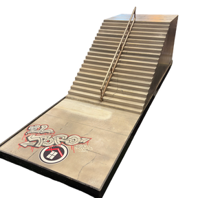 WAREHOUSE RAMPS FINGERBOARD PARK EL TORO Grey 18x36