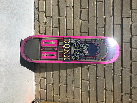 Equinox Wolf Bear Skateboard Deck Asst Stain 8.25