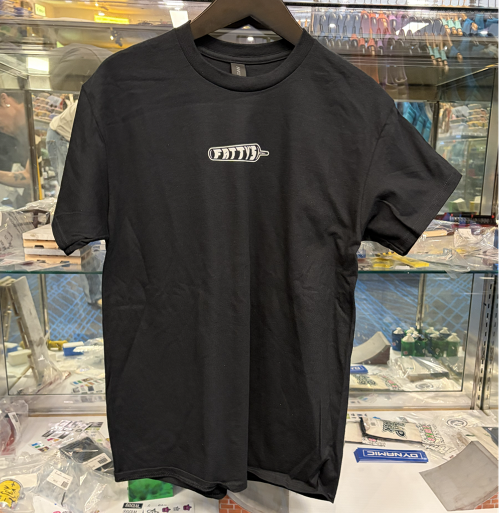 Fattys Logo Tshirt Black