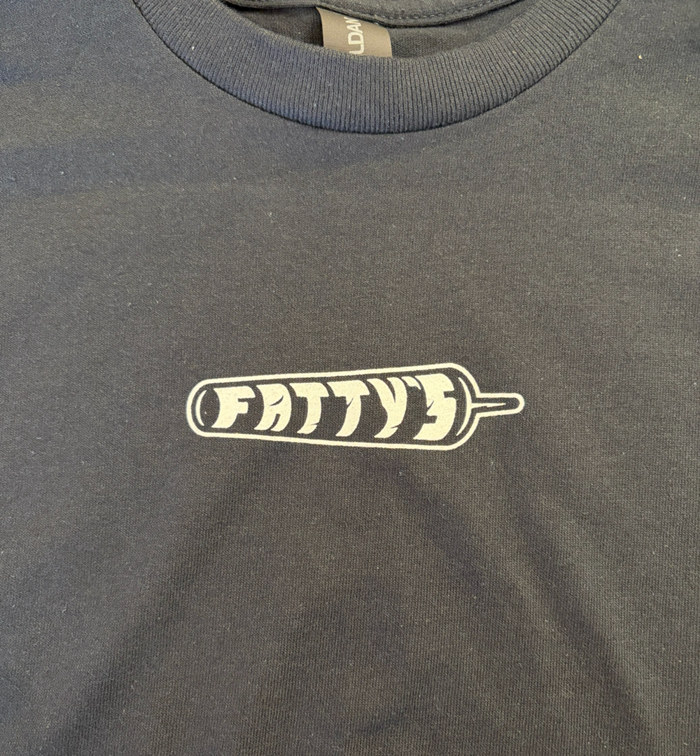 Fattys Logo Tshirt Black XL