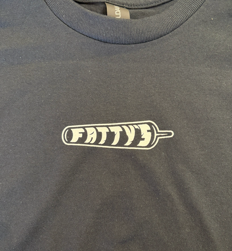 Fattys Logo Tshirt Black XL