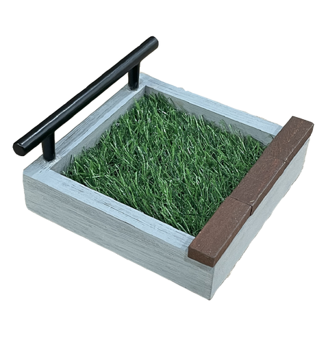 Social Fingerboard Planter Rail Block Grass Obstacle Grey 6x6