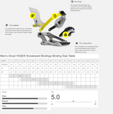 Bataleon Ghost FASE Bindings 2027 Black M