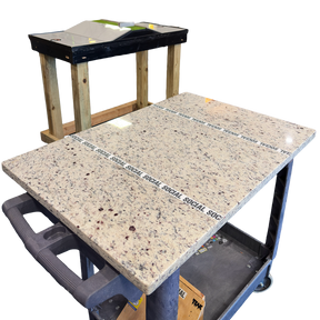 Granite Game of Skate Fingerboard Park Table Top White 20x36
