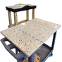 Granite Game of Skate Fingerboard Park Table Top White 20x36