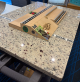 Granite Game of Skate Fingerboard Park Table Top White 20x36