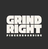 GrindRight Fingerboard Broken Table Kicker Raw Silver 5inch