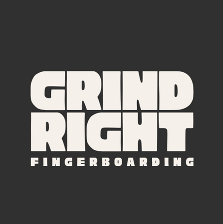 GrindRight Fingerboard 5stair Kink Black 14inch