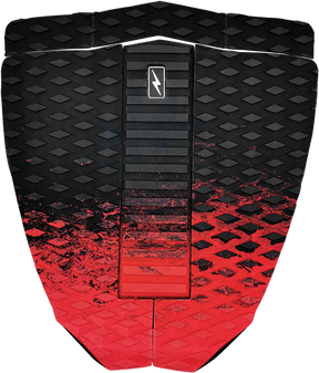 ZAP DELUXE TAIL PAD BLACK/RED FADE