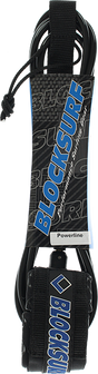 BLOCK SURF POWERLINE LEASH 10' BLACK