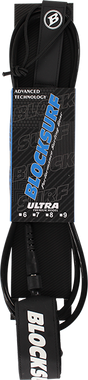 BLOCK SURF ULTRA LEASH 6' BLK/SOLID BLK