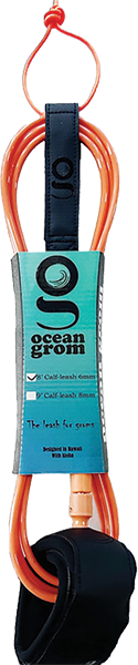 OCEAN & EARTH GROM 8'2" CALF LEASH SADIE CORAL