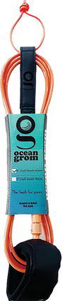 OCEAN & EARTH GROM 8'2" CALF LEASH SADIE CORAL