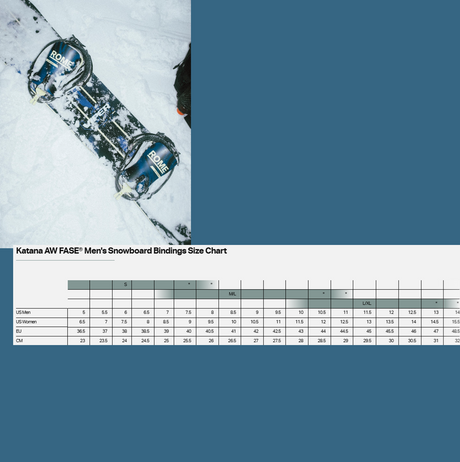 Rome Katana AW FASE Bindings 2027 Blue L/XL