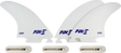 FIN-S PRODUCTION SET AM-1 WHITE 3 fins 3 boxes