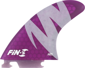 FIN-S HI-1 HONEYCOMB PURPLE 3 fins