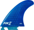 FIN-S TK-1 HONEYCOMB BLUE 3 fins