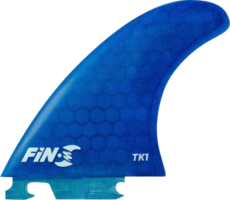 FIN-S TK-1 HONEYCOMB BLUE 3 fins