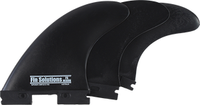 FIN SOLUTIONS FFS MEDIUM BLACK 3fin set