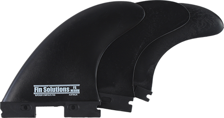 FIN SOLUTIONS FFS MEDIUM BLACK 3fin set