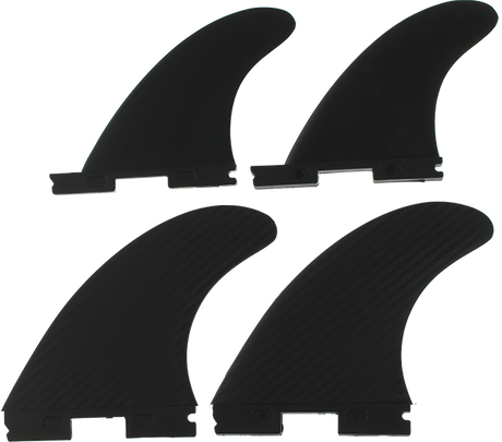 FIN SOLUTIONS FFS QUAD LG 5.5"/4.5" BLK WEAVE/BLK