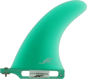 SURF FINS UNLIMITED D PERFORMANCE 6" GREEN SURF FIN SET