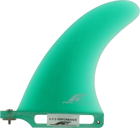 SURF FINS UNLIMITED D PERFORMANCE 6" GREEN SURF FIN SET