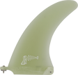 RAY GUN FIBERGLASS SURFBOARD CENTER FIN 7.0" CLEAR