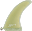 RAY GUN FIBERGLASS SURFBOARD BAMBOO CENTER FIN 7.5" NATURAL