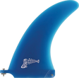 RAY GUN FIBERGLASS SURFBOARD VOLAN CENTER FIN 7.5" BLUE
