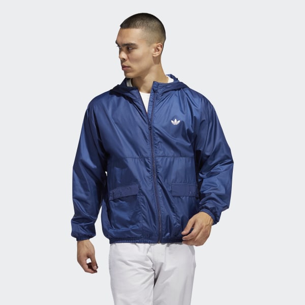Adidas Lightweight Windbreaker Tech Indigo L