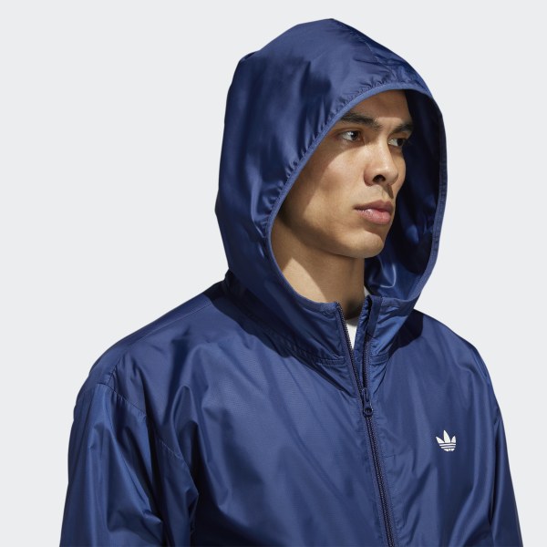 Adidas Lightweight Windbreaker Tech Indigo M