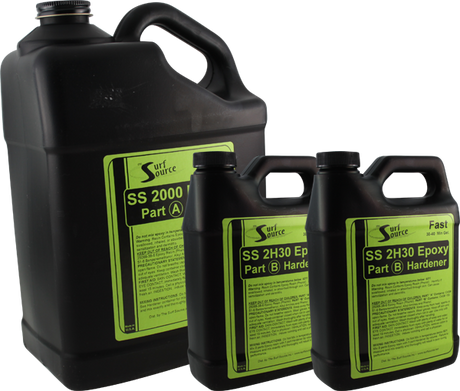 DING ALL EPOXY 1.5 Gallon SET (1 Gallon Resin and 2x32oz hardner)
