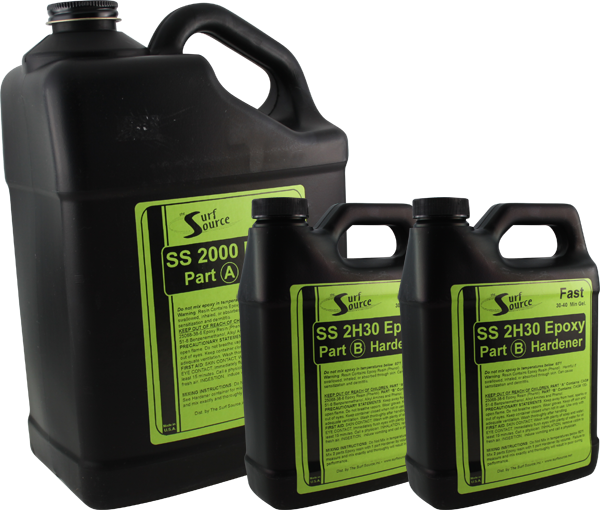 DING ALL EPOXY 1.5 Gallon SET (1 Gallon Resin and 2x32oz hardner)