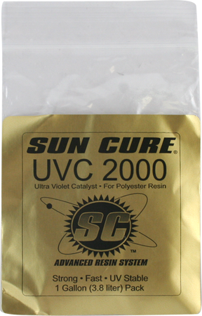 SUN CURE UVC 2000 CATALYST MAKES 1 gal
