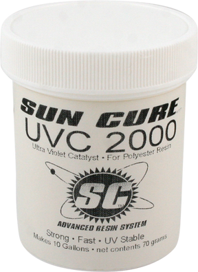 SUN CURE UVC 2000 CATALYST MAKES 10 gal