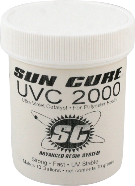 SUN CURE UVC 2000 CATALYST MAKES 10 gal