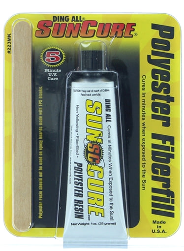 SUN CURE FIBERFILL MINI KIT W/SANDPAPER 1.0 OZ
