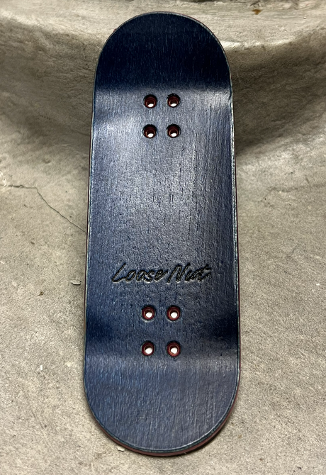 Loosenut Torture Set Left Fingerboard Deck Brown Green 34mmx97.5