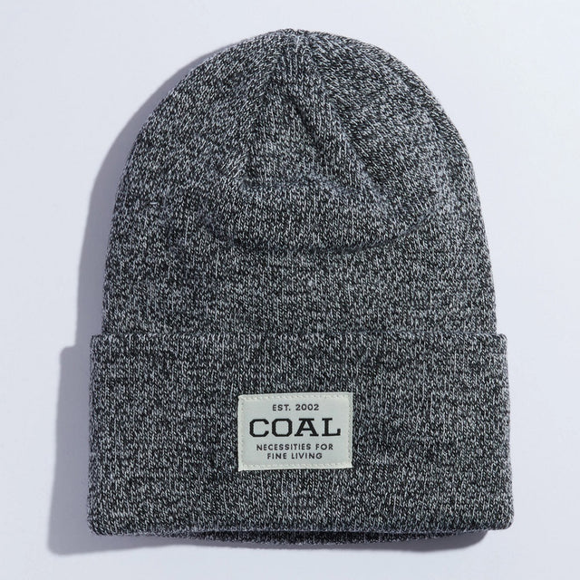Coal Uniform Recycled Beanie Black Marble OneSize
