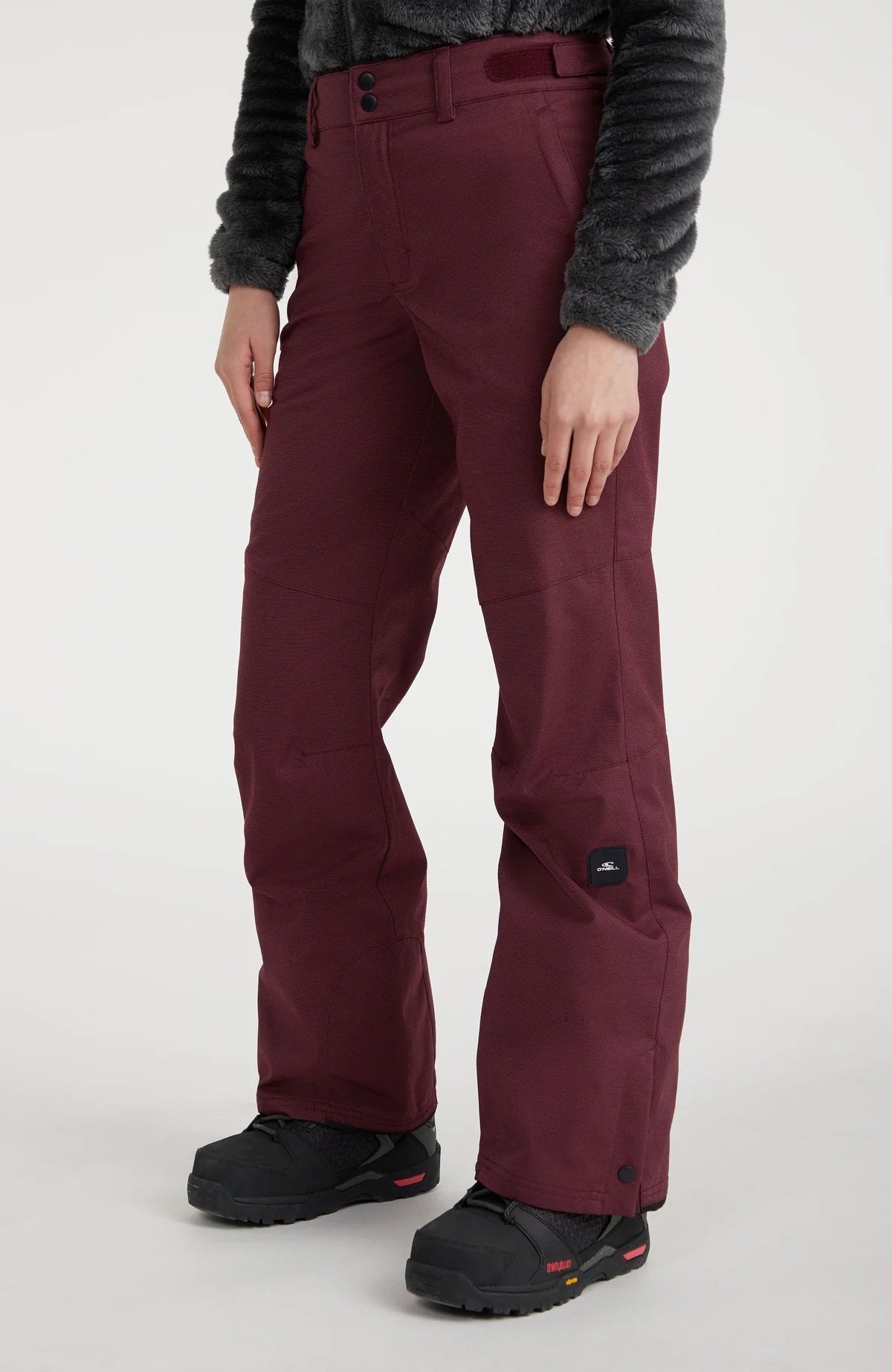 Oneill Star Melange Snow Pants Womens Wine