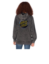 Santa Cruz Holo Wave Dot Hoodie Relaxed Mineral Wash S