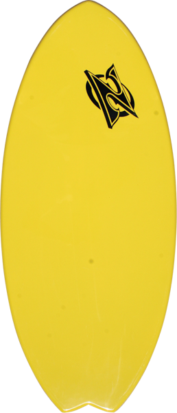 ZAP FISH SKIMBOARD-47x20.25" swallow tail ships Assorted Colorways
